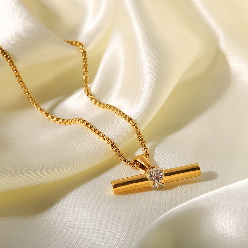 T Bar Necklace